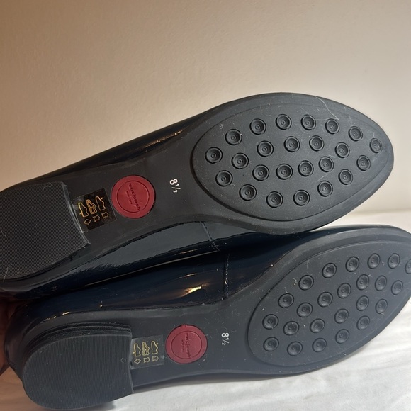 Marc Joseph Womens Leather Slip On Bedford Ballet Flats Navy Soft Patent 8.5 - Picture 5 of 5